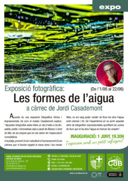 Exposició LES FORMES DE L'AIGUA