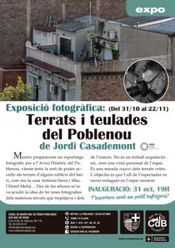 Exposició TERRATS I TEULADES DEL POBLENOU